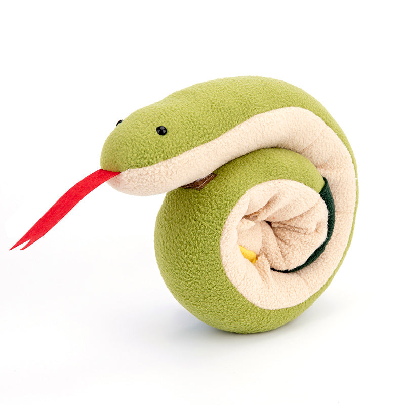 Snake Snuffle Toy For Dogs Pet Slow Feeder