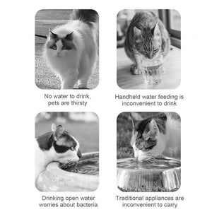 2-in-1 Pet Portable Water Feeder