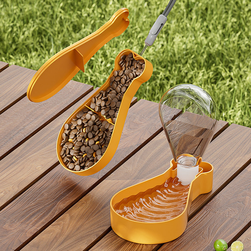 2-in-1 Pet Portable Water Feeder