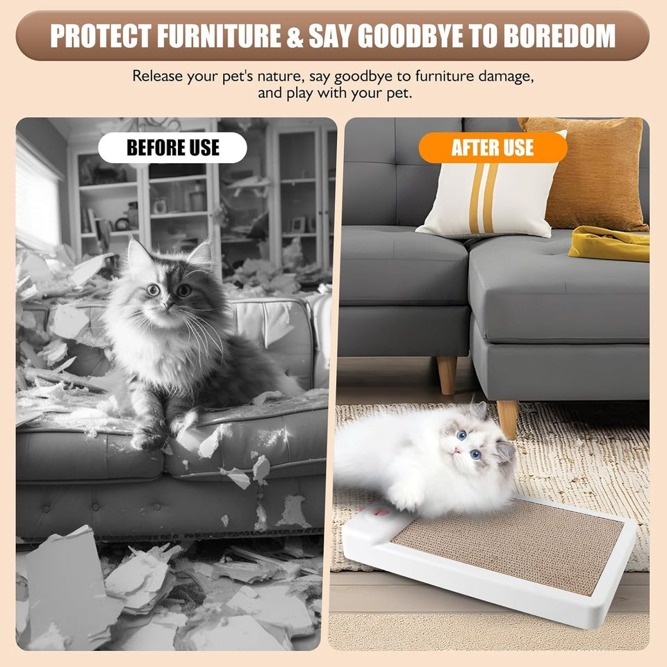 Cardboard Cat Scratcher