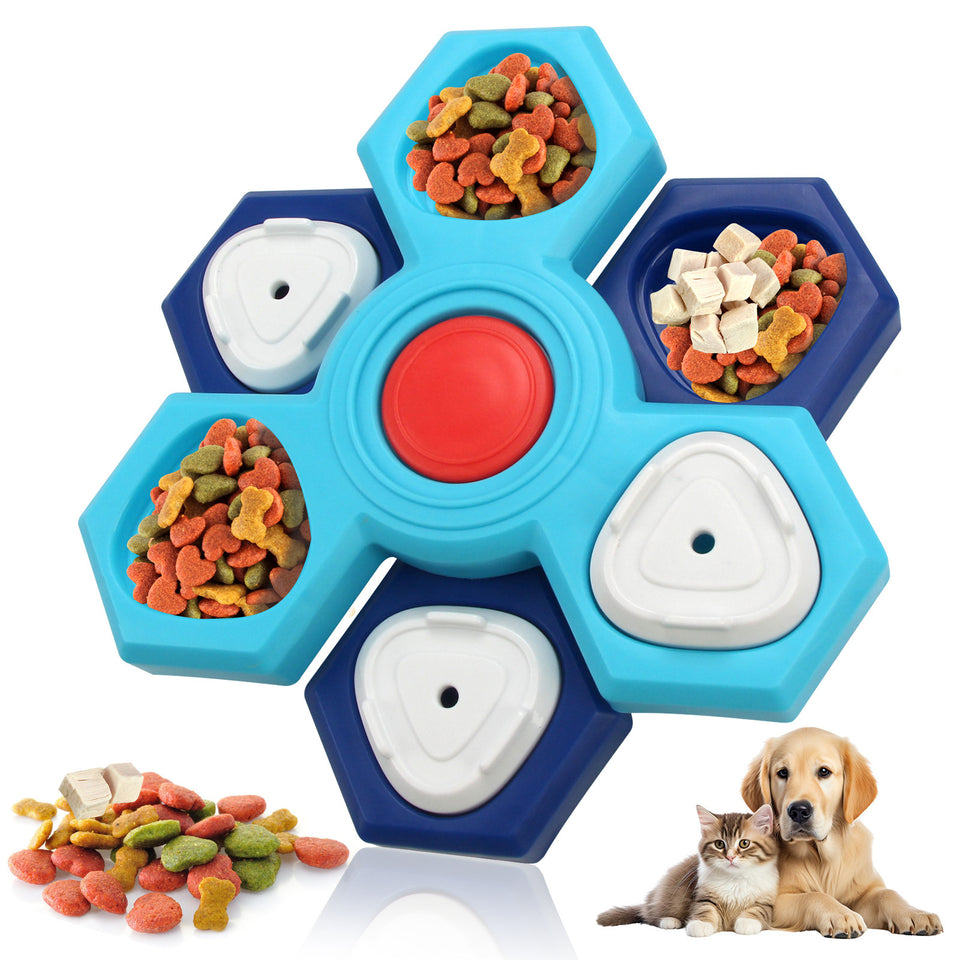 Dog Interactive Treat Dispensing Pet Feeder