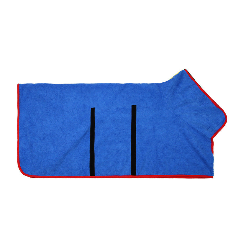 Quick-Dry Pet Bathrobe for Dogs & Cats | No More Wet Floors or Shivers