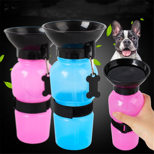 Pet Dog Drinking Water Bottle Sports Squeeze