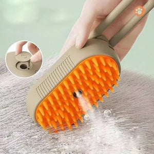 🐾 3-in-1 Pet Grooming Brush – Steam, De-Shed & Detangle