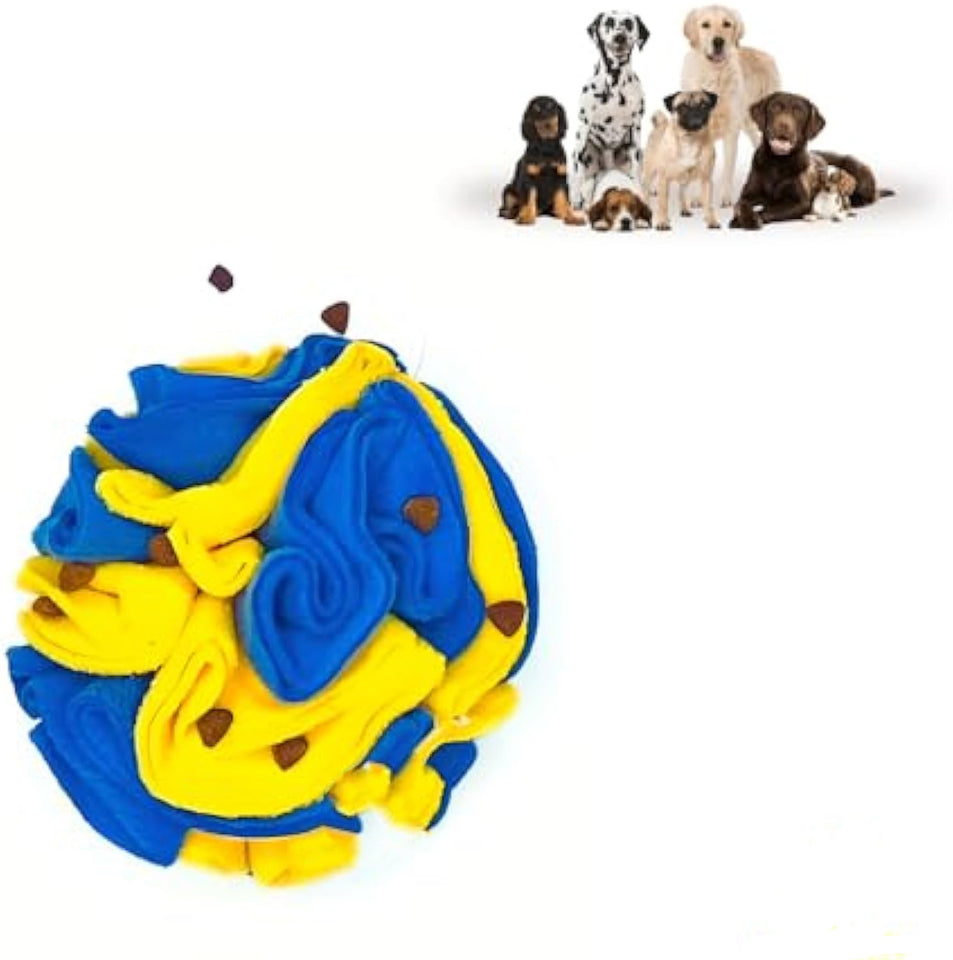 Interactive Toy Foraging Dog Puzzle Ball
