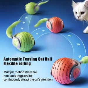 New Interactive Cat Toys Auto Electric Rolling Ball