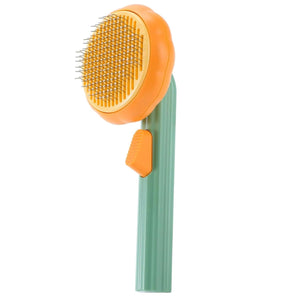 Pumpkin Pet Brush Self Cleaning Dog Cat Brush