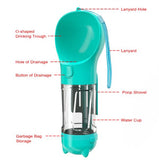 Leak Proof Portable Dog Travel Bottle with Bowl