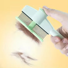 2-in-1 Pet Deshedding & Flea Comb 🐾