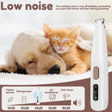 Dog Paw Trimmer with LED Light Fully Waterproof