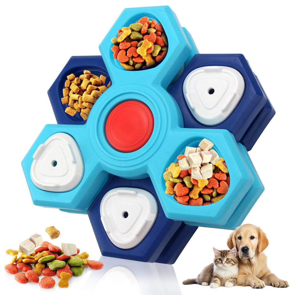 Dog Interactive Treat Dispensing Pet Feeder