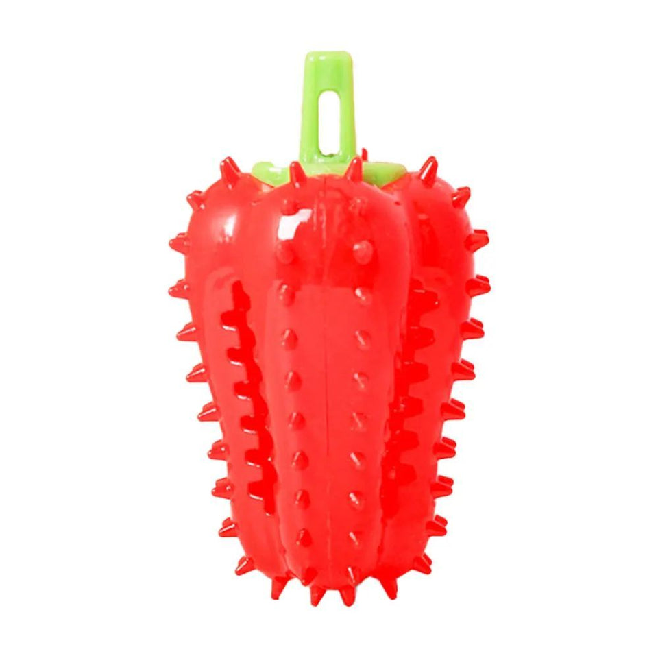 Interactive Dog Teething Chili Chewers