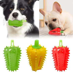 Interactive Dog Teething Chili Chewers