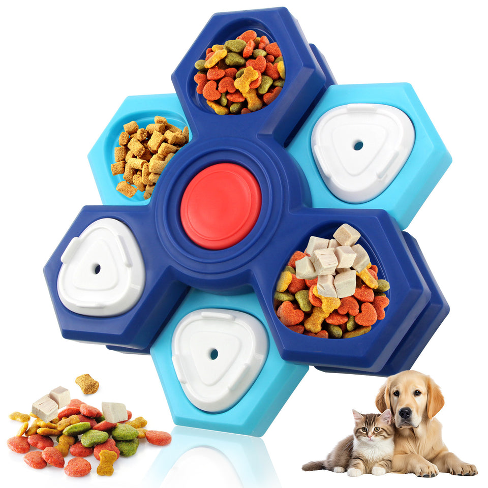 Dog Interactive Treat Dispensing Pet Feeder